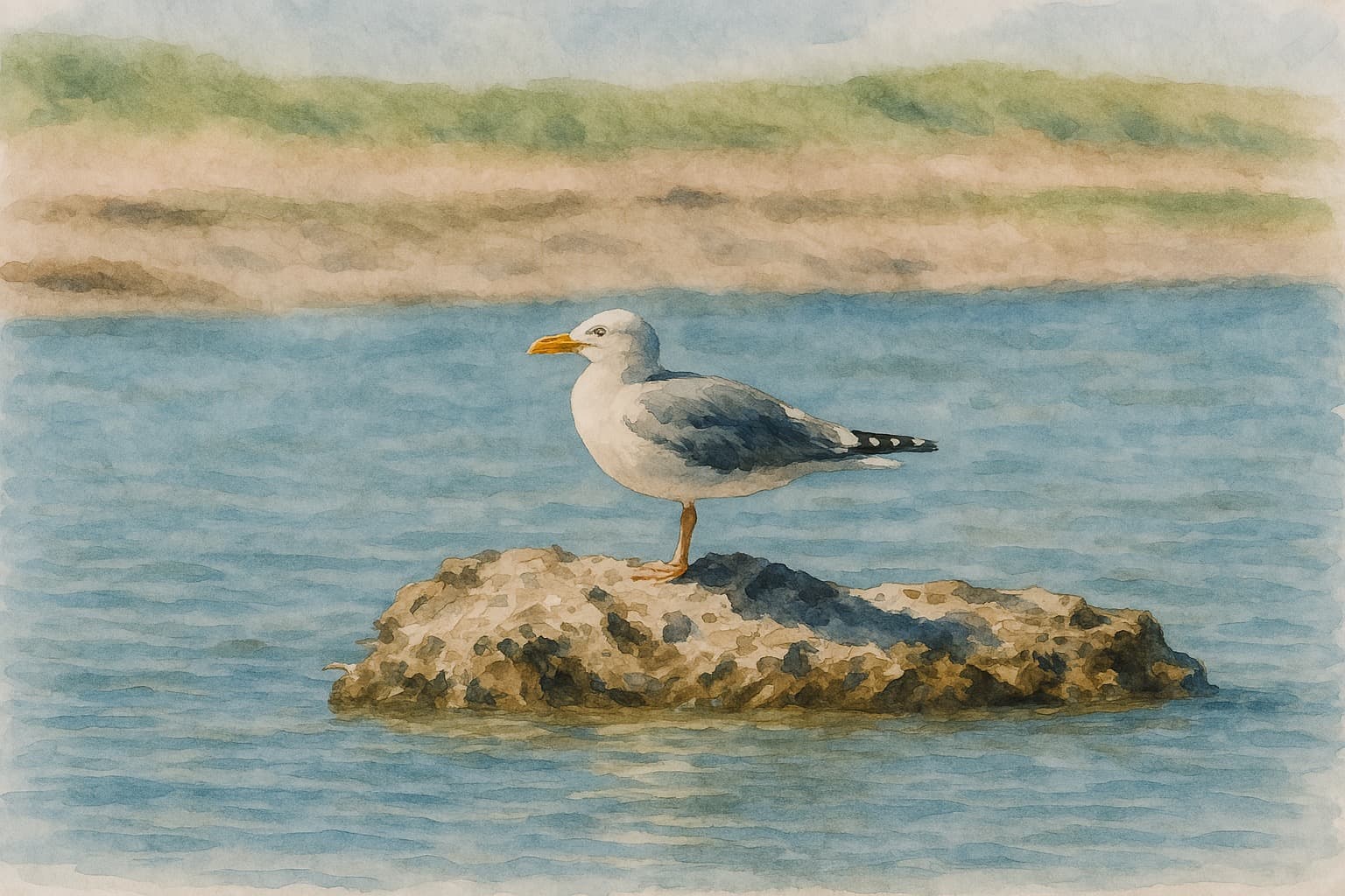 Приморско-Ахтарск №11. Птицы и море