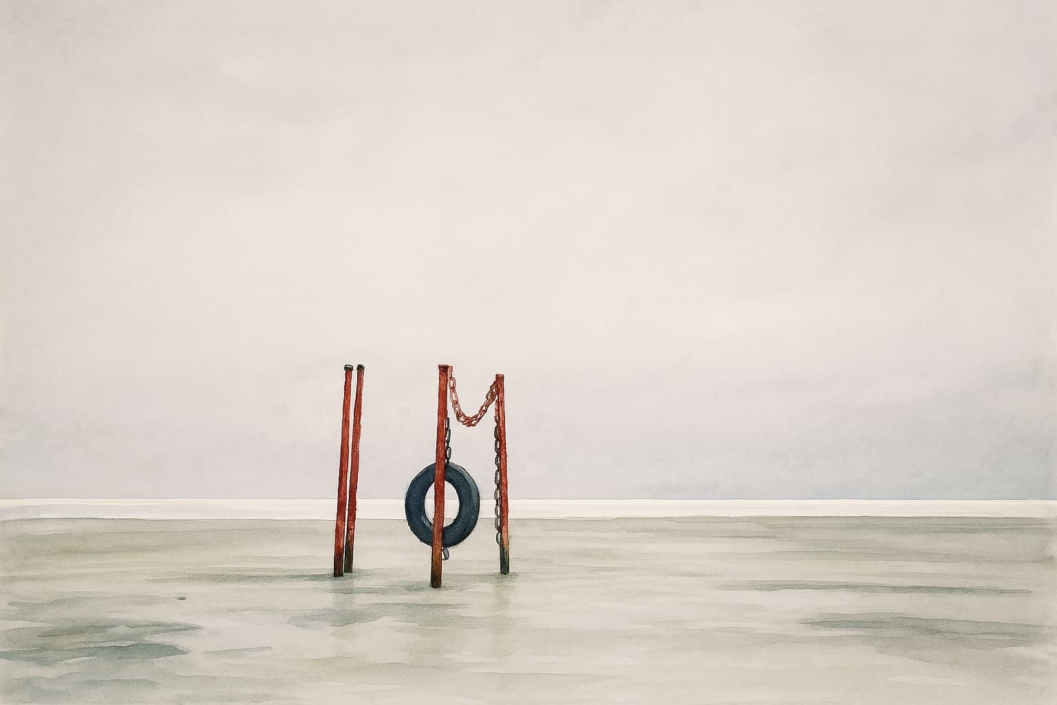 Приморско-Ахтарск №16. Зимнее море