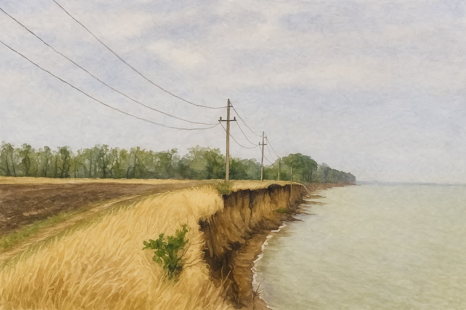 Приморско-Ахтарск №24. Берег Бейсугского лимана и большой крюк по дороге домой