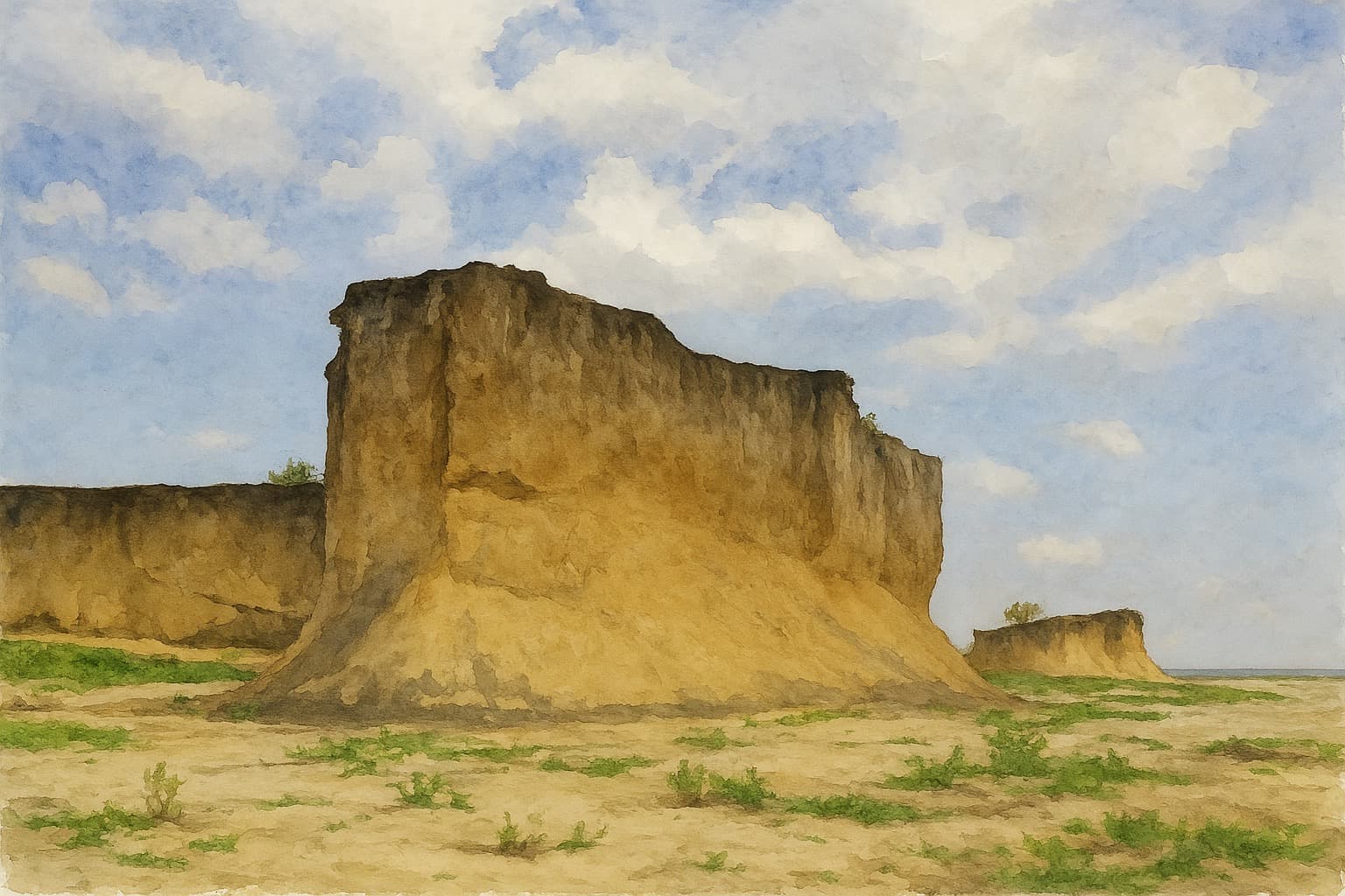 Сухие берега Краснодарского водохранилища и Горячий Ключ