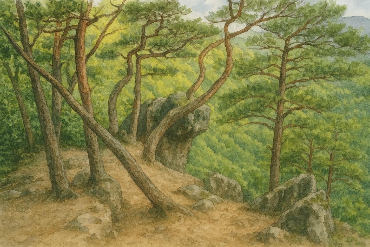 Планческие скалы №2. Возвращение в июле