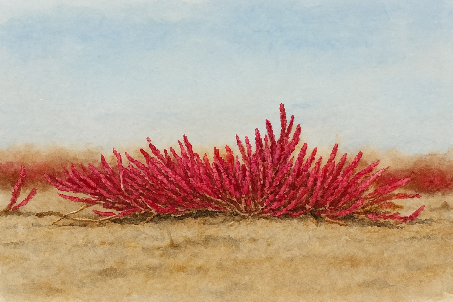 Благовещенская. Солеросы, кайты и закат