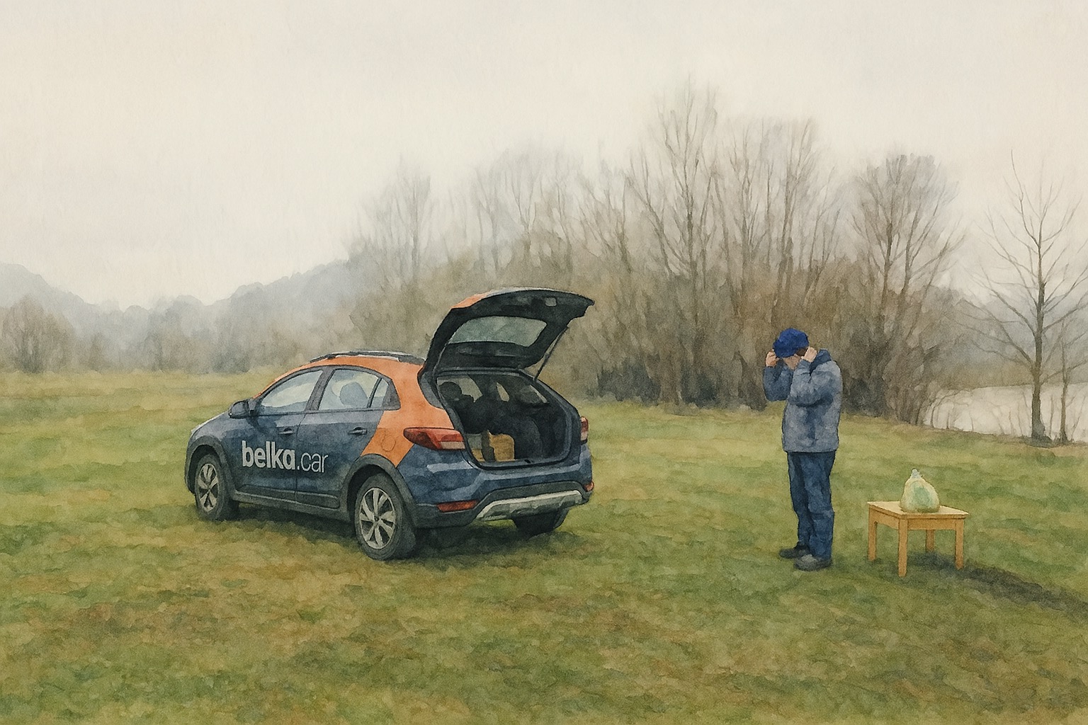 Шаурма у трассы под Горячим Ключом