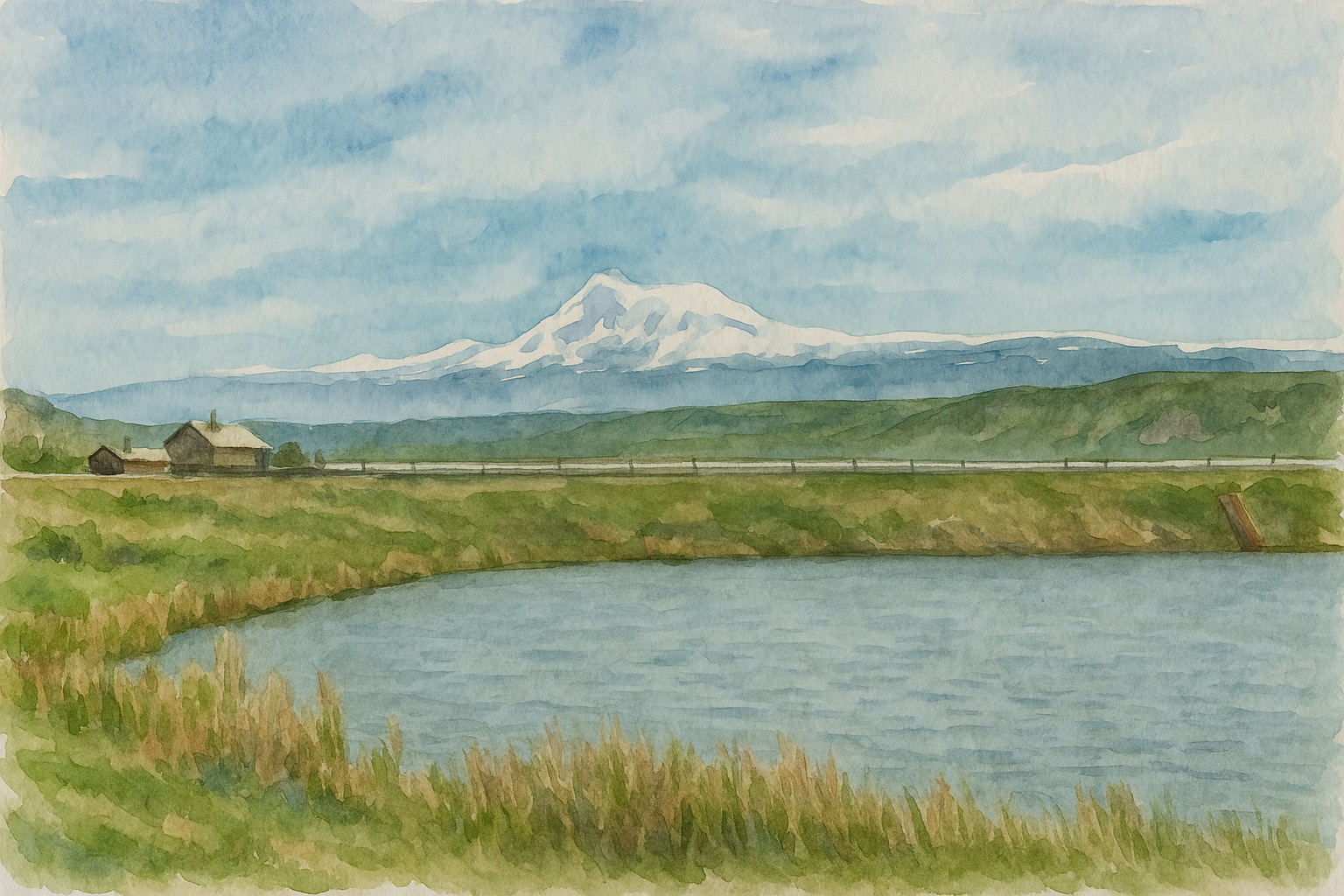 Чёрная крепость, железный фонтан и Ахурянское водохранилище