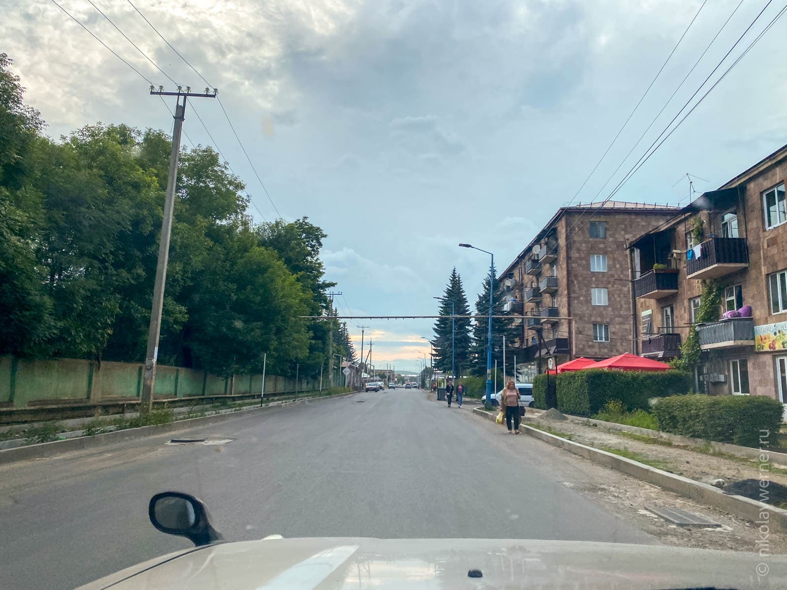 На улицах Степанавана