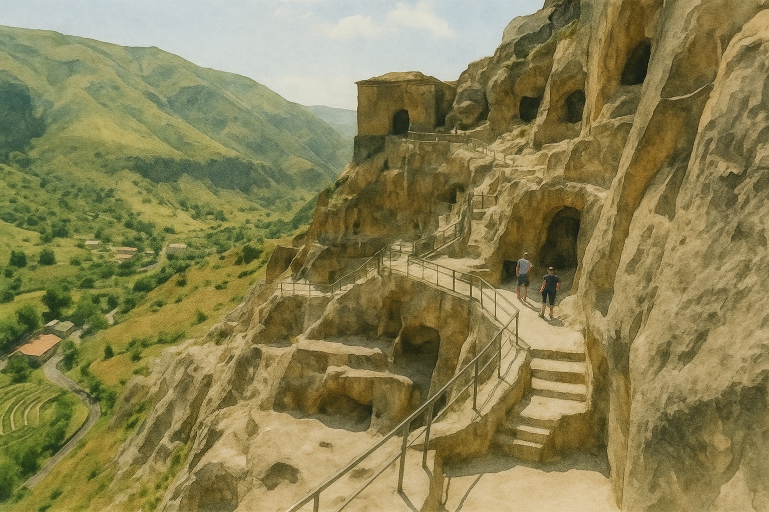 Грузия летом. Тбилиси, Вардзия и Кахетия