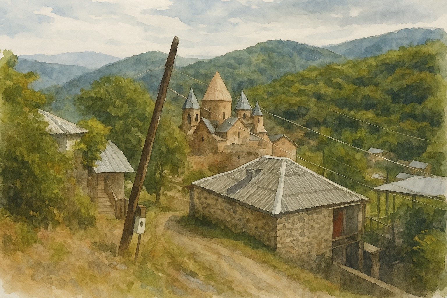 Выходные в Дилижане. Прогулки по городу, озеро Парз, монастырь Гошаванк