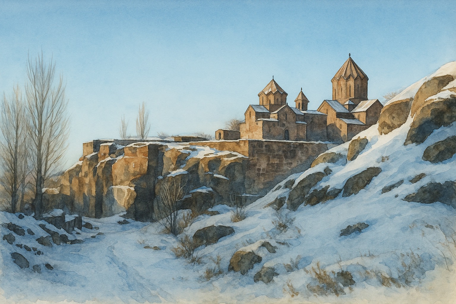 Короткий визит к монастырю Аричеванк