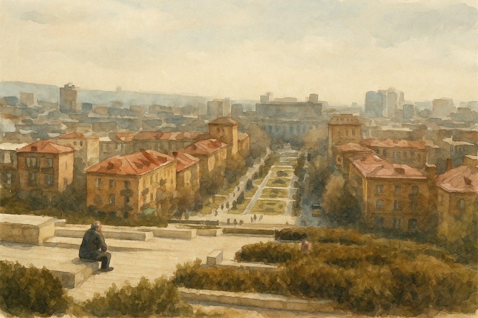 Ереван №18. Хаш, книжный и пара бокалов вина