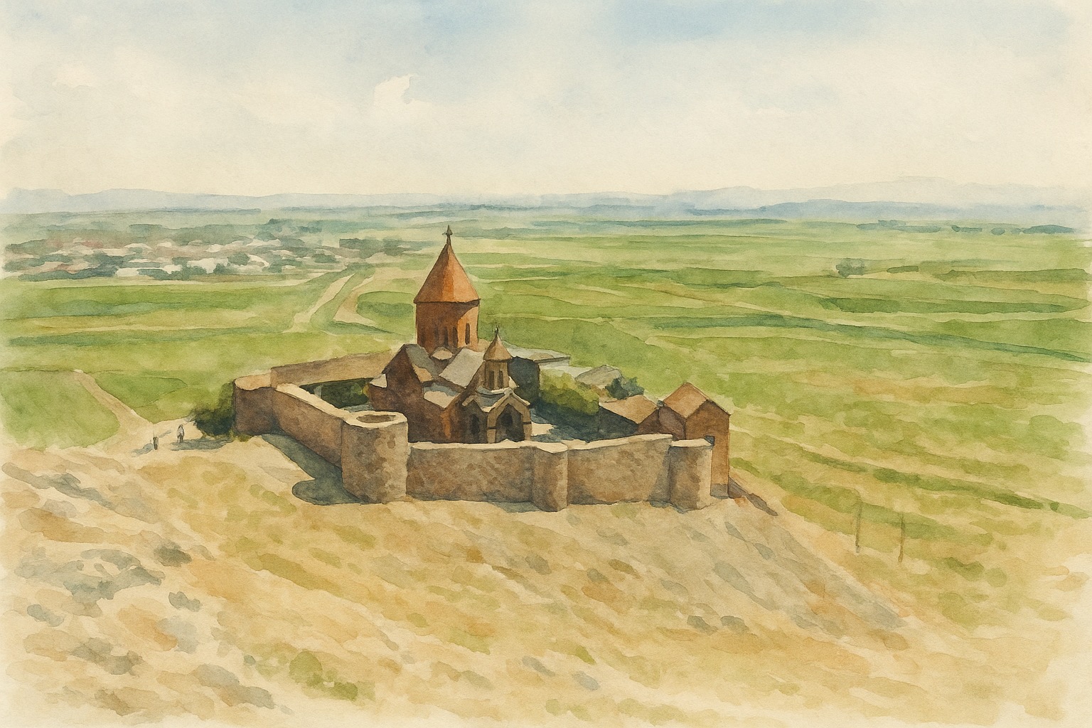 Ереван №22. Эчмиадзин, Хор-Вирап